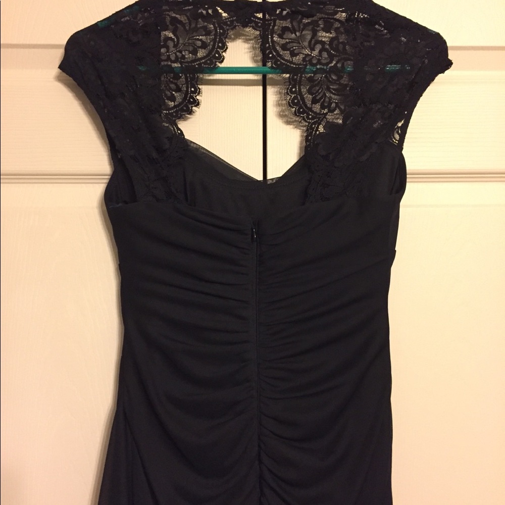 XScape Black dress. Size 2 - Picture 4 of 8